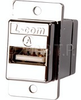 Chassis Mount USB Beige A-Front A-Rear - USB-AABL - Visual Sound, Inc.