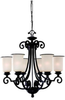 31146BLE-814 Mid. Chandeliers-Glass Up - 446648 - Capital Lighting, Inc.