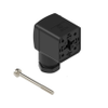 GDM Standard DIN Standard Field Attachable Connector: Form A, 4-pin (3+1PE; PE at cable outlet), black housing, screw type, PG11; without circuitry, 230 V AC/DC, 16 A - GDM3Z0B-A0U-10F - Belden Inc.