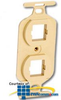 Suttle Duplex 106 Plastic Mounting Plate - STAR1062 - TelephoneStuff.com