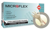 Microflex High Five L56 Off-White XL Latex Powdered Disposable Gloves - Food, Industrial Grade - Rough Finish - 683438-12494 - 683438-12494 - R. S. Hughes Company, Inc.