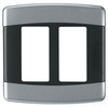 Standard Wall Plate - SWC262-BKSS - Legrand - Pass & Seymour