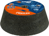 TIGER ZIRC Type 11 Flaring Cup Wheel, ZA16-Q, 6/4-3/4 x 2 x 5/8-11, Rim 1