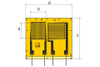 Strain gauge 1.5/350 XC11 -- 1-XC11-1.5/350 - Image