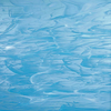 Sky Blue/White, wispy Glass - 833-91S - Spectrum Glass Company, Inc.