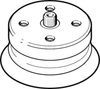 Vacuum suction cup - ESS-80-BN - Festo Corporation