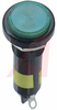 INDICATOR, LED PANEL MOUNT, 10MM MOUNTING HOLE, 6V, GREEN - 70081892 - Allied Electronics, Inc.