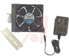 Fan;Kit;Incl.Guard,DIN Rail;Mtg Tape;Hdwr;AC;120V;19W;65/120CFM;1600RPM;120x32mm - 70103513 - Allied Electronics, Inc.