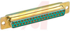 connector,d-sub,str receptacle,machinedcontacts,solder cup term,37 socket cont -- 70039628