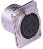XLR 3 Pin Panel Mt(f) Neutrik Connector - CA-NC3FDL1 - Visual Sound, Inc.