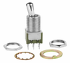 SWITCH TOGGLE DPDT 6A 125V - MN22BB1W03 - NKK Switches