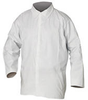 Kimberly-Clark Kleenguard A40 White 2XL Microporous Film Laminate Scrub Shirt - 036000-44405 - 036000-44405 - R. S. Hughes Company, Inc.