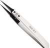 Excelta Four Star Utility Tweezer 169-RT - Carbon Fiber Straight Fine Soft Tip -.012 in Tip Width - 5 in Length - EXCELTA 169-RT - R. S. Hughes Company, Inc.