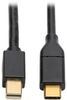 USB 3.1 Gen 1 USB-C to Mini DisplayPort 4K Adapter Cable (M/M), Thunderbolt 3 Compatible, 4K @60Hz, 6 ft. -- U444-006-MDP - Image