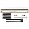 KeyConnect Shielded Patch Panel 24 Port, 1U-AX106902 (Black)-AX104563 (Titanium) -- KCONN Shielded PP 24 1U - Image