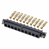10 Pos. Female SIL 12 AWG Cable Conn. Kit, Jackscrews -- M80-4000000F1-10-325-00-000 - Image