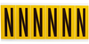 15 Series Indoor/Outdoor Numbers & Letters - 1550-N - Brady Corporation
