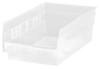 11 5/8 x 6 5/8 x 4 clear shelf bin -- 53939 - Image