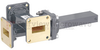 50 dB WR-90 Waveguide Crossguide 3 Port Coupler with UG-39/U Square Cover Flange from 8.2 GHz to 12.4 GHz in Bronze - FMWCT1023 - Fairview Microwave Inc.
