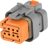 Automotive Housing, Plug, 8Pos, Key D; Product Range Te Connectivity - 22AJ2007 - Newark, An Avnet Company