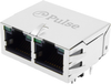 Rj45 Connector, Jack, 8P8C, Cat3/5, Tht; Modular Connector Type Pulse Electronics - 60AC3127 - Newark, An Avnet Company