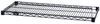 Wire Shelf, 24 X 72, Black, 600-800Lb; Shelf Depth Quantum Storage - 42AC9457 - Newark, An Avnet Company