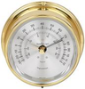 Thermometer - Mini-Max, PVD Brass case, Silver dial - Maximum Weather Instruments