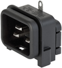Connector, Power Entry, 16A, 250Vac; Iec Connector Type Schurter - 90W1101 - Newark, An Avnet Company