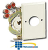 Suttle Flush Mount Jack Module Assembly with.. - 625BE6NS-XXRC - TelephoneStuff.com