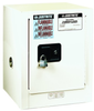Justrite Sure-Grip EX 4 gal White Hazardous Material Storage Cabinet - 17 in Width - 22 in Height - Bench Top - 697841-11209 - 697841-11209 - R. S. Hughes Company, Inc.