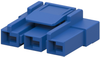 Plug Housing, 3Pos, Pa 66 Gf, Blue; Product Range Te Connectivity - 72AC7547 - Newark, An Avnet Company