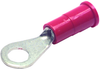 Terminal, Ring Tongue, #8, Crimp, Red; Stud Size - Metric Multicomp - 14T2549 - Newark, An Avnet Company