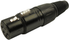 Connector, Xlr, Plug, 4Pos, Cable; No. Of Contacts Cliff Electronic Components - 32AC7240 - Newark, An Avnet Company