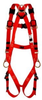 3M Saturn 1024FQ Red Universal Vest-Style Body Harness - Nomex/Polyester Webbing - 078371-65300 - 078371-65300 - R. S. Hughes Company, Inc.