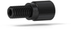 Flangeless Nut Tefzel™ (ETFE), M6 Flat-Bottom, for 1/16