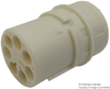 Circular Conn, Plug, 5Pos, Pcb; Product Range Te Connectivity - 78Y5394 - Newark, An Avnet Company