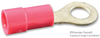 Terminal, Ring Tongue, #8, Red, 18Awg; Stud Size - Metric Molex - 55H3722 - Newark, An Avnet Company