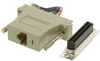 Adapter, Db-25 Female Rj45 Modular; Inter Series Connector A Gc Electronics - 50F6450 - Newark, An Avnet Company