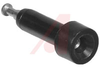 Jack, Insulated; Black; 1500 V (RMS); Polycarbonate; Brass; 115 degC; 0.08 in. - 70211312 - Allied Electronics, Inc.