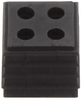 Cable Grommet, Open, Tpe, Black; Grommet Type Weidmuller - 93AC6818 - Newark, An Avnet Company