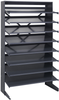 Single Side Sloped Rack, 8Shelves, Steel; Shelving Unit Type Quantum Storage - 42AC5715 - Newark, An Avnet Company