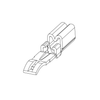 Powerpole® 45 amp Premate Ground, Silver Plated Contact- Loose Piece - 1830G2-LPBK - Anderson Power Products