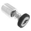 Captive Screw, 6-32 Thread, Press-in, TORX®/Slot Combination, Knurled Black Knob - 52-27-53-4-000 - Southco