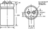 Capacitor Alum Elec, 300Uf; Capacitance Genteq -- 93F8733