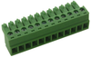Terminal Block, Eurostyle 12 Position 24-12Awg; Pitch Spacing Multicomp - 04R6714 - Newark, An Avnet Company