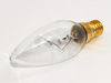 60 Watt, 220 Volt Clear Blunt Tip European Decorative Bulb - 400660 - bulbs.com