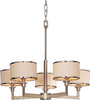 Mid. Chandeliers-Drum Shades - 358241 - Light Center (The)