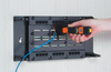 CAT5e Wallmount Patch Panel with Cover, 24-Port -- JPM085A-R3 - Image