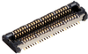 Connector, Shielded, Receptacle, 50 Position, 2Row, 0.4Mm; Mezzanine Connector Type Panasonic - 82X4089 - Newark, An Avnet Company