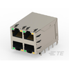 Modular/Ethernet Connector (RJ45) Jacks With Magnetics - 17-2496726-1-ND - DigiKey